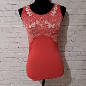 ATHLETA small RARE tribal stretch tank top